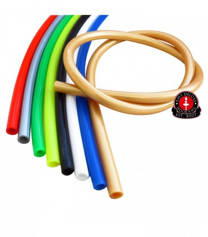 Amy Deluxe Set Siliconen Slang & Aluminium Mondstuk - Shisha Smaak