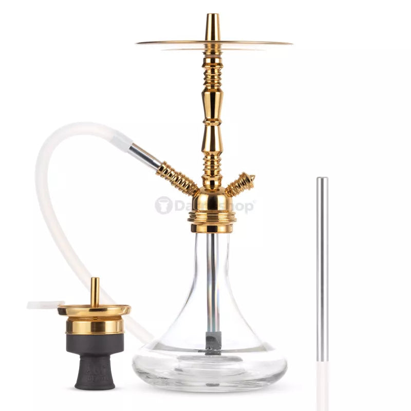 Amy Deluxe 058 Middle Zoom R Shisha | Exclusieve Messing Waterpijp