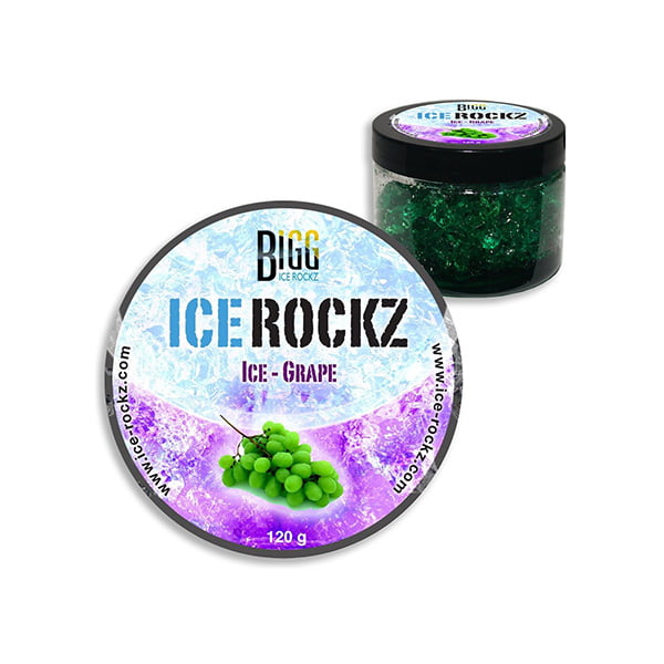 Bigg Ice Rockz 120gr Ice Grape - Shisha Smaak
