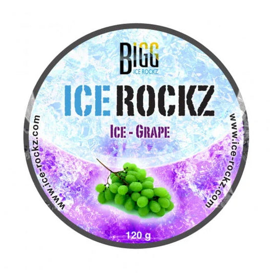 Bigg Ice Rockz 120gr Ice Grape - Shisha Smaak