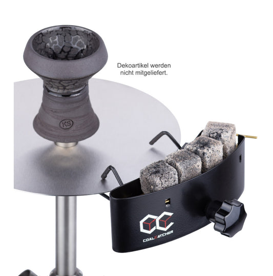 Coal Catcher Black – Shisha Kolenvanger & Asopvang