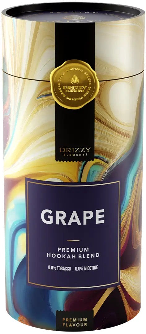 Drizzy Elements Grape 1 kg – zoete druif shisha en waterpijp tabak met zachte rook