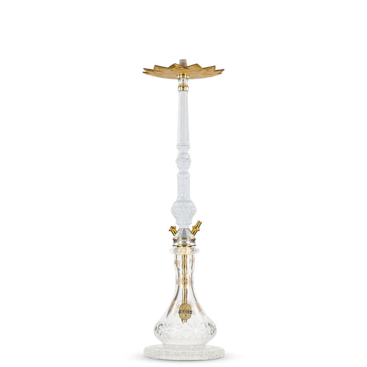 Dschinni Legend Shisha traditionele waterpijp met kristalglazen bowl