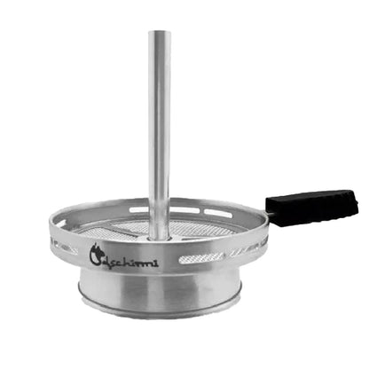 Dschinni Vulcan Air hotscreen van RVS – hittemanagement voor shisha en waterpijp