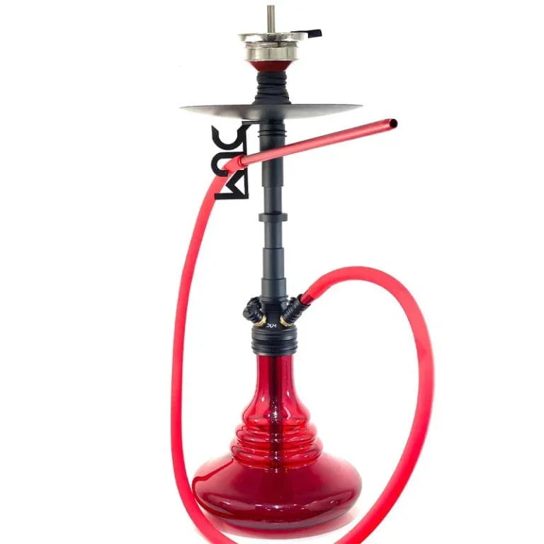 Dum D100 Fat Smoke rode shisha – premium waterpijp met siliconenslang