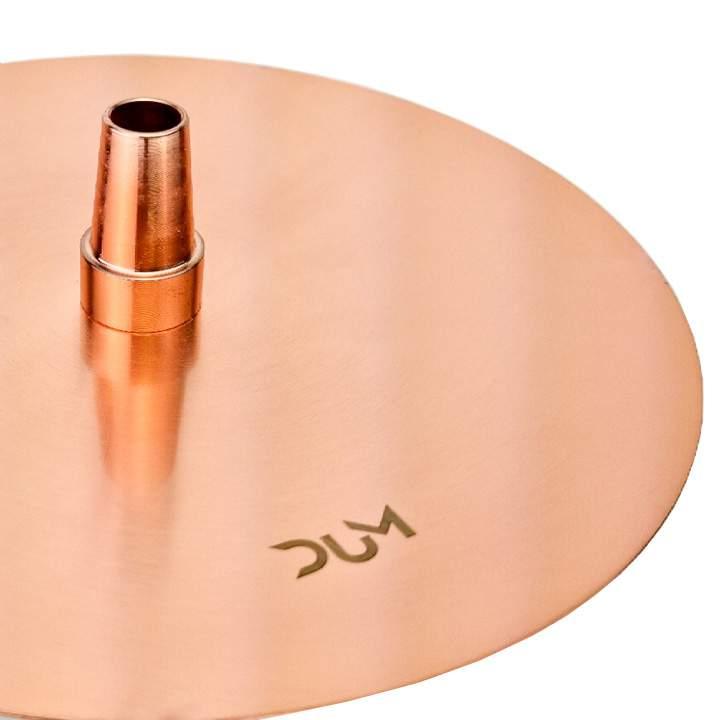 Dum SS71 Big Buffer Gold waterpijp voor stijlvolle shisha sessies