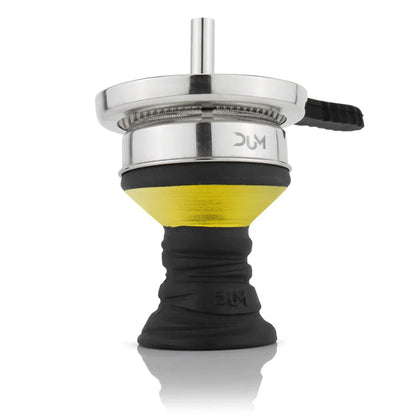 Grote Dum SS71 Big Buffer shisha met glanzende glazen vaas