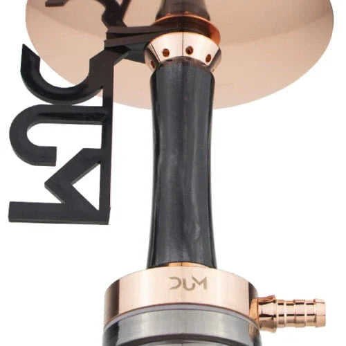 Dum SS78 Samara Black & Gold luxe waterpijp met gouden details