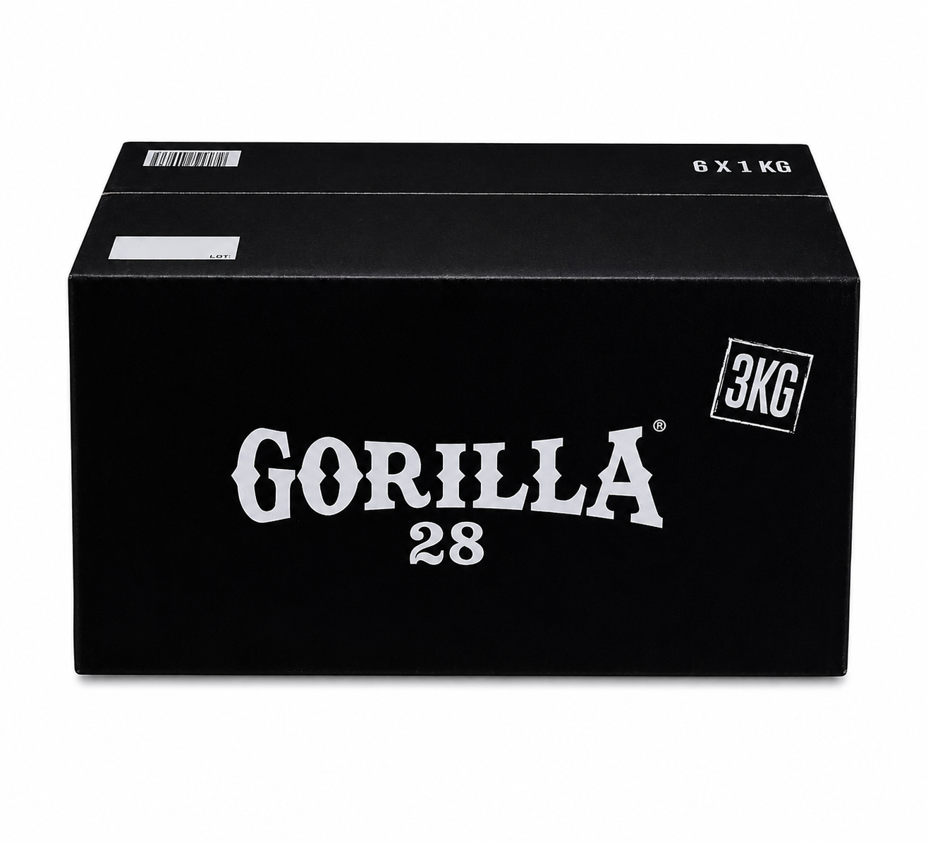 Gorilla kolen 28mm 3KG natuurlijke shisha waterpijp kolen kubusvorm