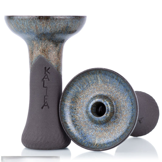 Kalifa Phunnel Apatit – Blauwe Handgemaakte Shisha Tabakskop