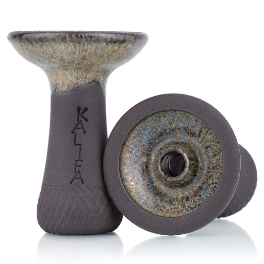 Kalifa Phunnel Mini Apatit – handgemaakte blauwe phunnel tabakskop voor shisha, stijlvol en compact formaat