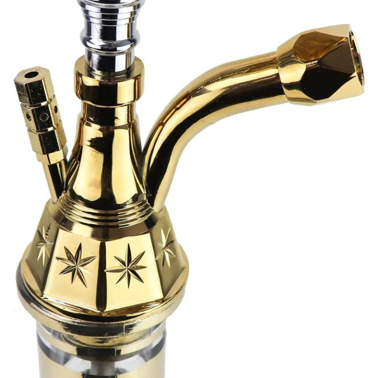Khan Al Khalily Panoramix B Egyptische shisha goud