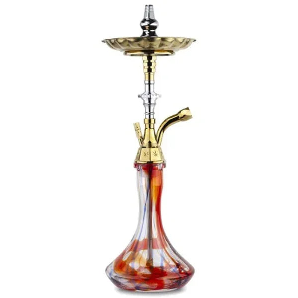 Khan Al Khalily Panoramix C shisha rood traditioneel ontwerp