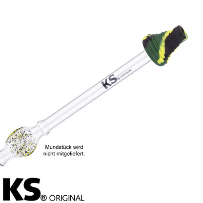 KS hygiene mondstuk Appolino groen met beschermkap herbruikbaar shisha mondstuk voor waterpijp