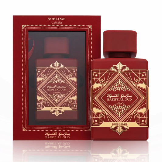 Lattafa Sublime Badee Al Oud – Luxe Oriëntaals Houtachtig Parfum - Shisha Smaak