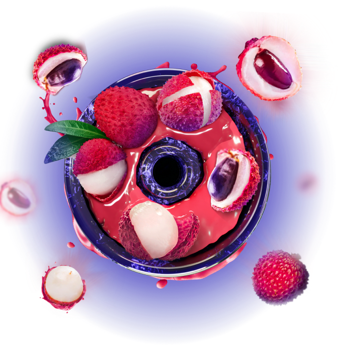 Space Smoke Lychee King 125Gr - Shisha Smaak
