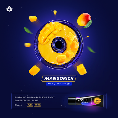 Space Smoke Mangorich 125Gr - Shisha Smaak