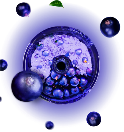 Space Smoke Moon BlackCurrant 125Gr - Shisha Smaak