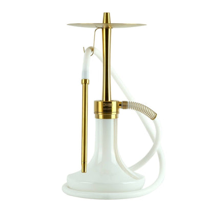Oduman Infinity with a white base and gold body, colour option alongside the clear-gold version