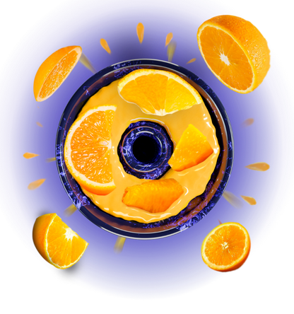 Space Smoke Orange Clouds 125Gr - Shisha Smaak