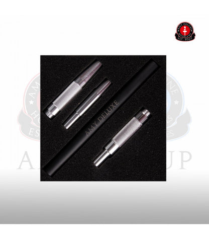 Amy Deluxe Siliconen Slang Aluminium Mondstuk S238 Wit - Shisha Smaak