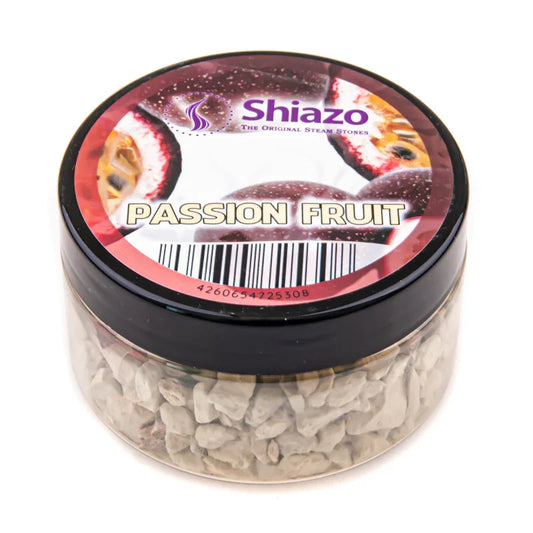 Shiazo Steam Stones Passion Fruit 100gr – Passievrucht Shisha Dampsteentjes Zonder Nicotine - Shisha Smaak