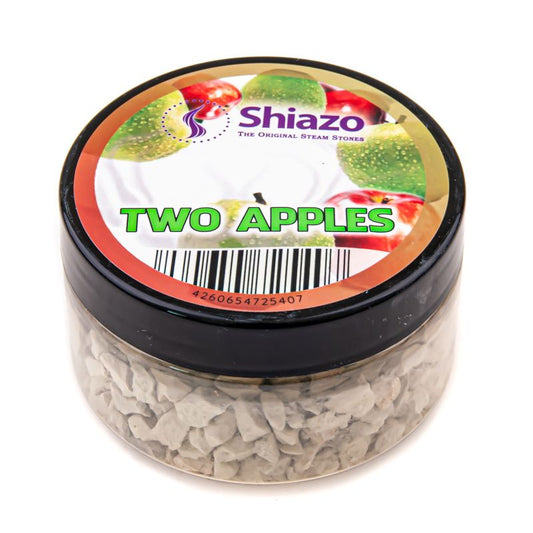 shiazo steam stones two apple dubbel appel shisha smaak nicotinevrij alternatief voor al fakher tabak