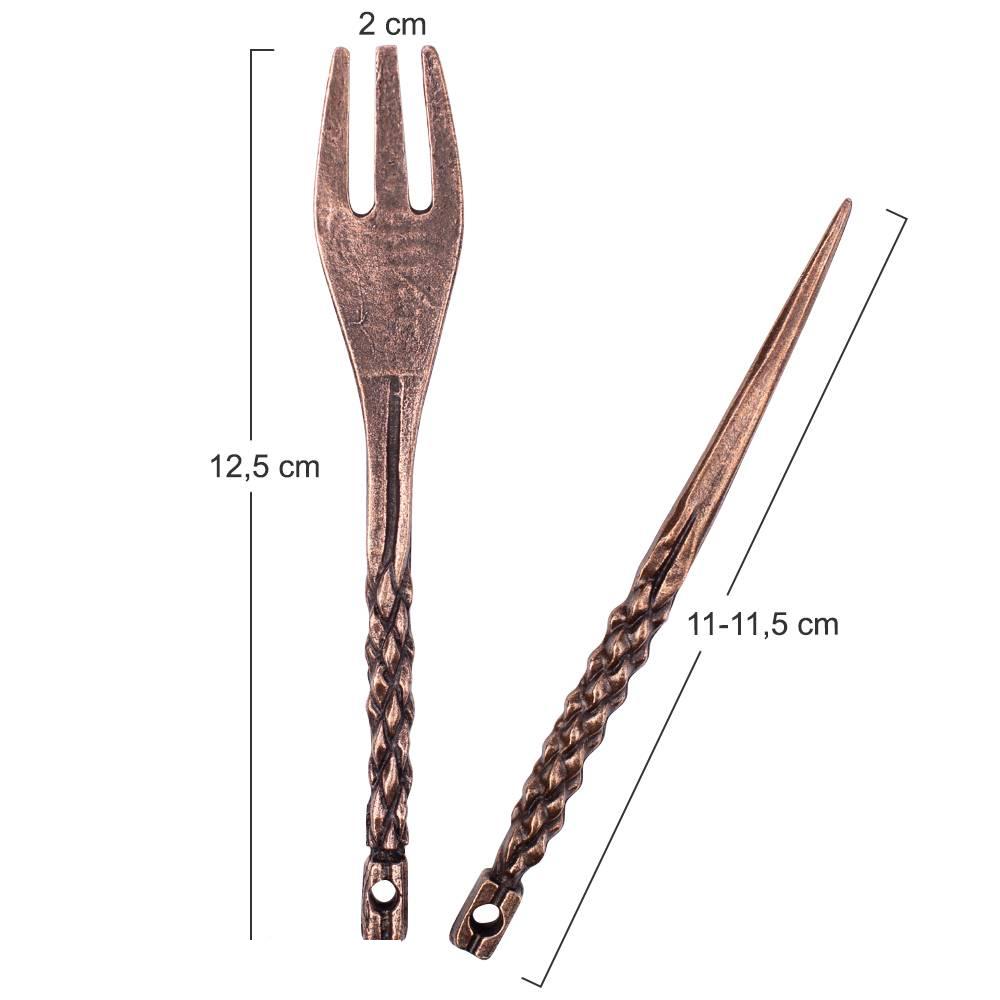 shisha folieprikker en tabaksvork waterpijp set curl messing gietijzer