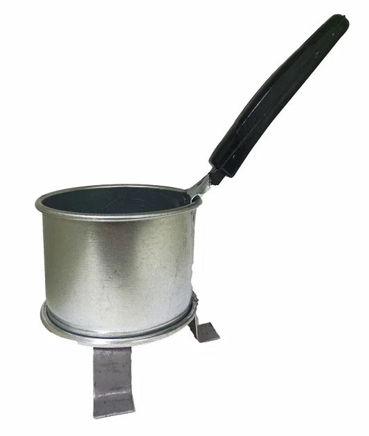 Metalen Shisha Coal Holder Cup met Plastic Handvat – Veilig & Comfortabel voor Kolen - Shisha Smaak