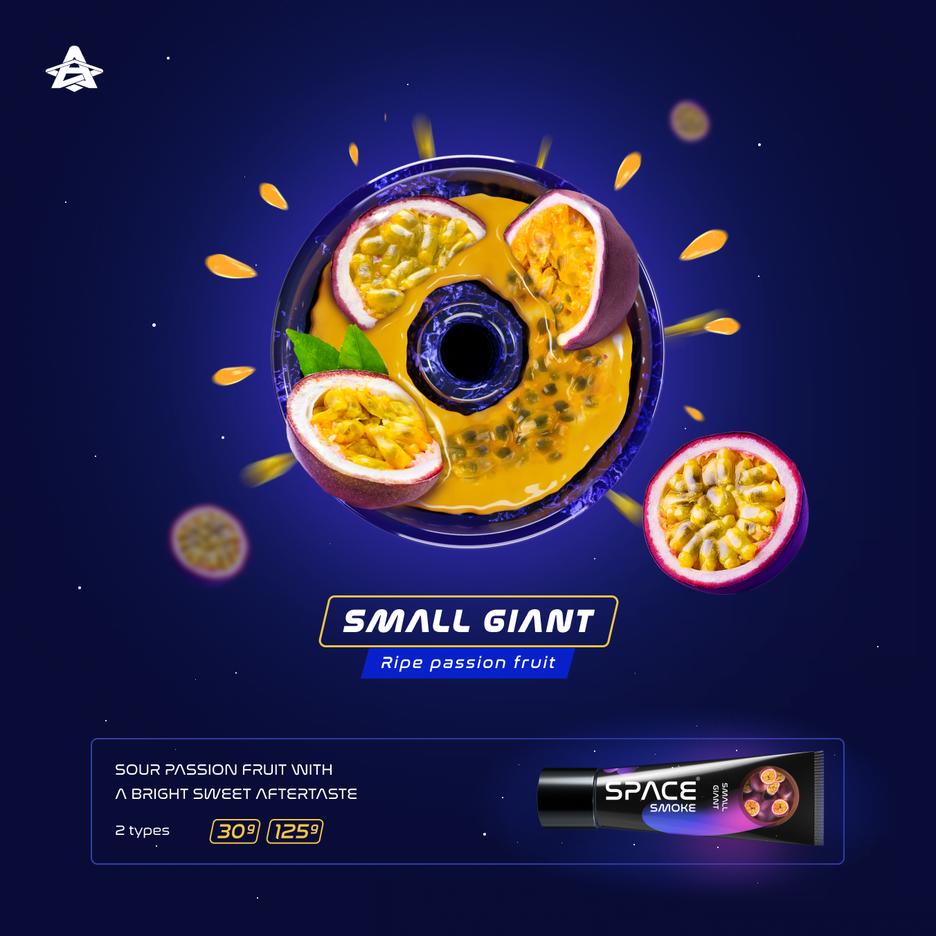 Space Smoke Small Giant 125Gr - Shisha Smaak