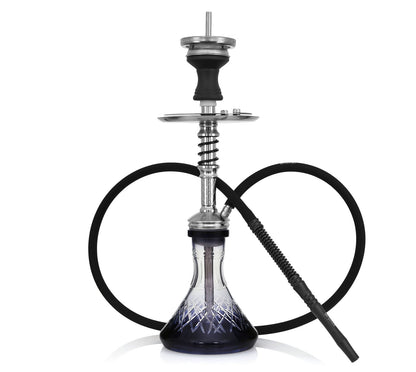 smokah_fua_pro_black_shisha_spiral_design_met_glasbowl_en_silikonslang