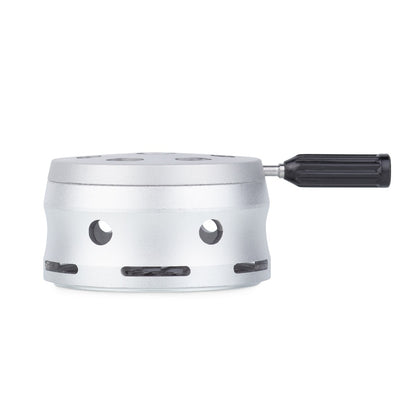 Smokah HMD 2.0 Mat Zilver – luxe shisha accessoire voor warmtebeheer, gelijkmatige verdeling van kolen en intensere rookervaring.