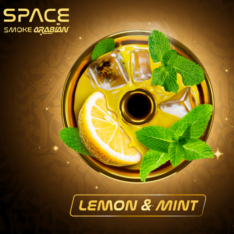 Space Smoke Arabian - Lemon Mint - Shisha Smaak