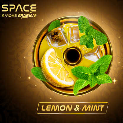 Space Smoke Arabian - Lemon Mint - Shisha Smaak