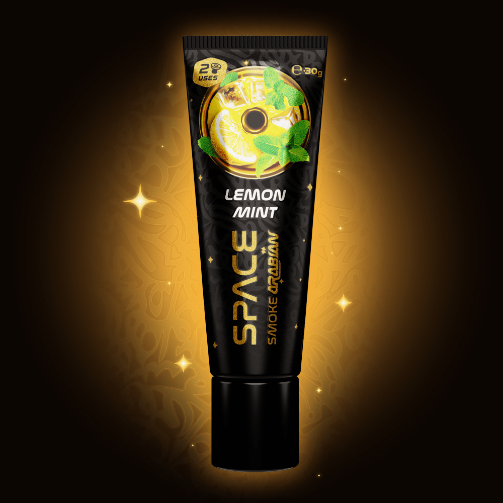 Space Smoke Arabian - Lemon Mint - Shisha Smaak