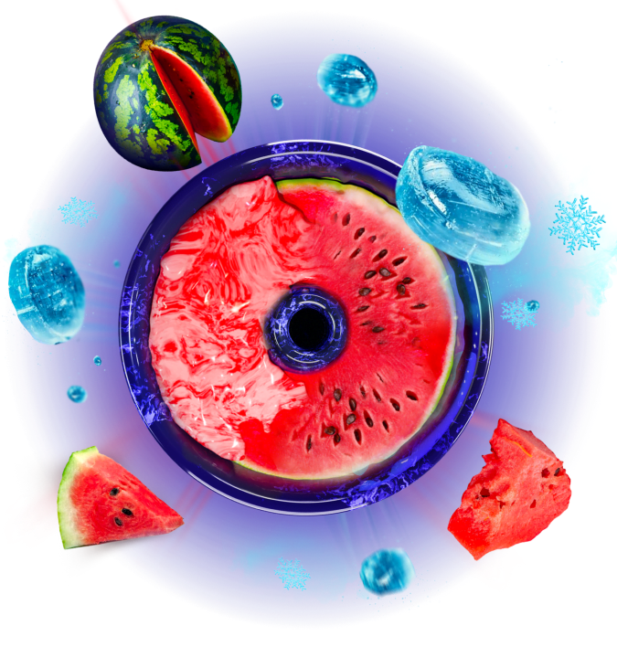 Space Smoke Watermelon Alien 125Gr - Shisha Smaak