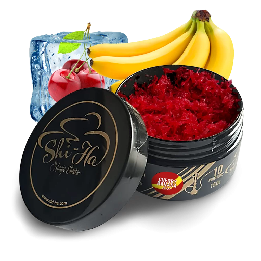 Shi-Ha Cherry Banana 150gr – mix van Al Fakher Cherry en Banana, zoete en romige smaak